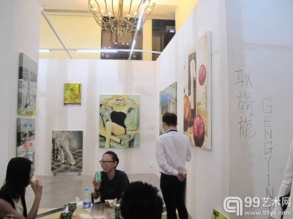 2014上海当代艺术展，展览现场