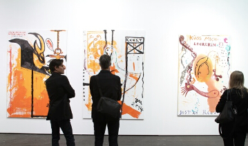 乔纳森·米斯（Jonathan Meese），由Sies + Höke和Galerie Krinzinger画廊展出（展位c 01）