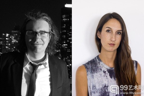 Tevž Logar(左)和Diana Nawi(右)