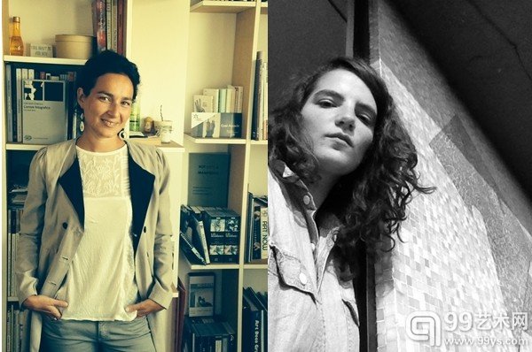 Gaia Tedone(左)和Natalia Valencia(右)
