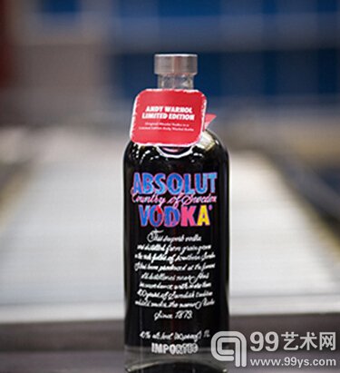Absolut伏特加沃霍尔版特写