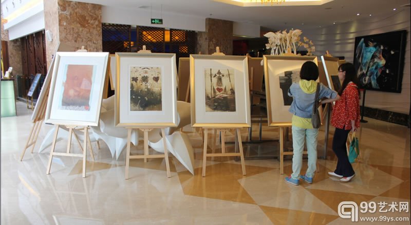 “艺家国际版画精品展”展览现场