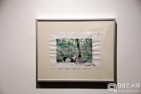现场展示作品
