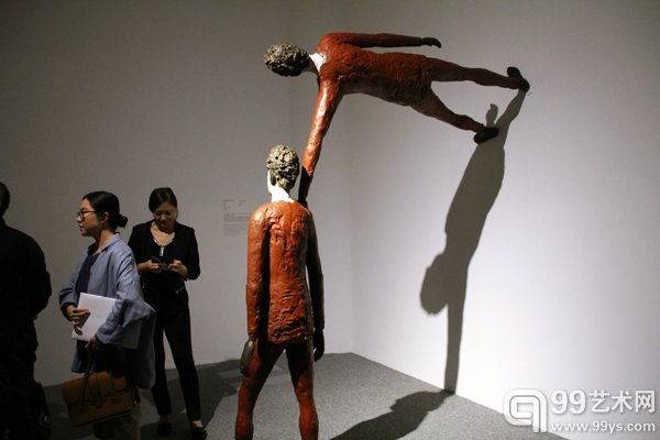 活动现场展出作品