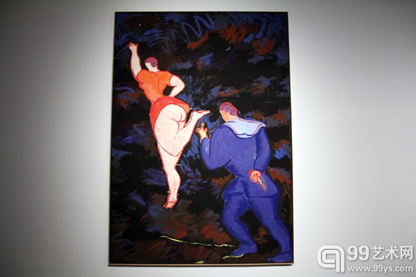 活动现场展出作品