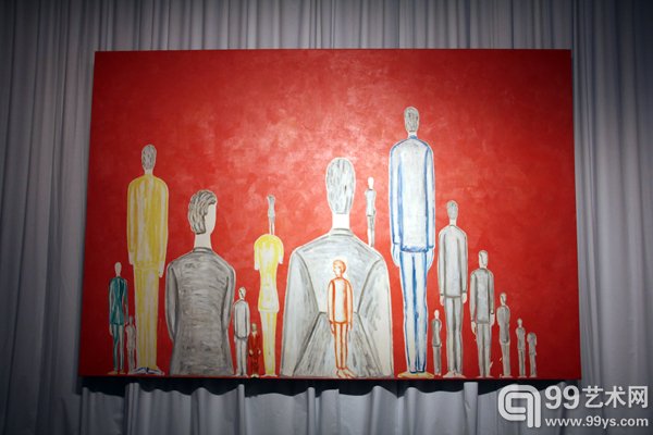活动现场展出作品