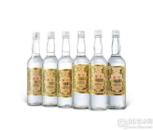 民国70年代黑金龙1982,1983,1984,1987年装瓶金门高粱55-57度600ml6瓶估价﹕HK$36,000-50,000US$4,620-6,410