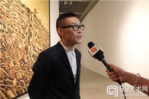 艺术家汪建伟接受99艺术网采访