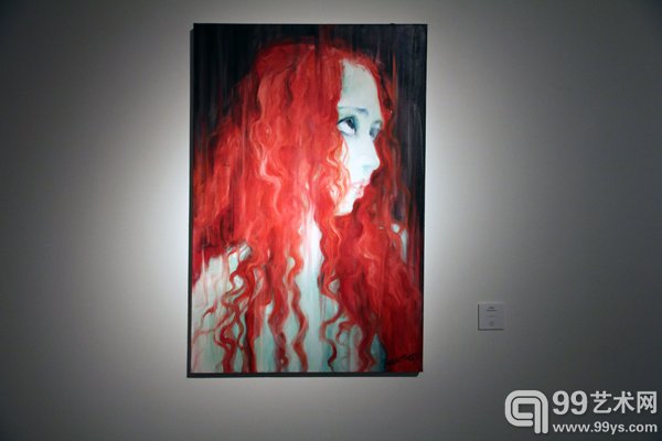 活动现场展出作品