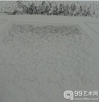 霍克尼速写