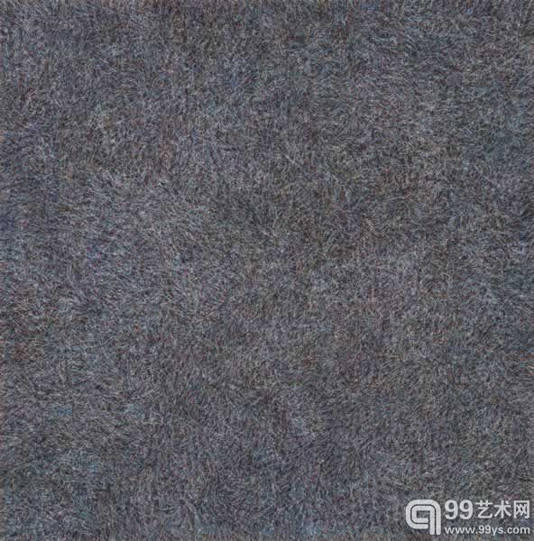 丁辉 映像回归系列二 100cmx100cm 布面丙烯 2012