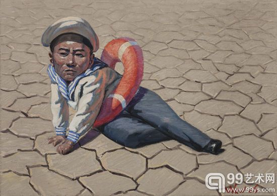 王兴伟（b.1969）小海军布面油画 2006年作115×163cm