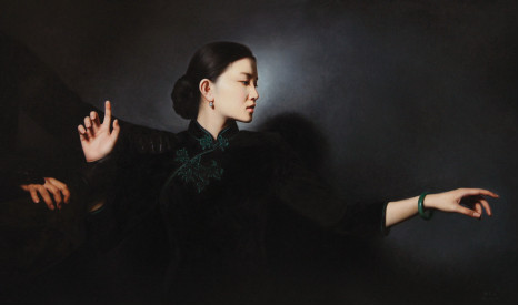 陈承卫 大民国8-青衣魅影 170X100cm 2013年