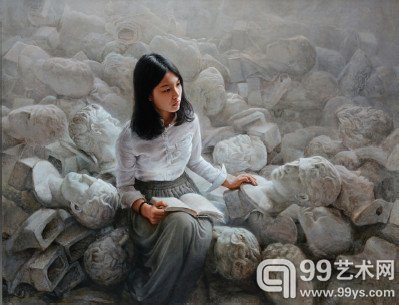 潘溯 无声的指引 146×114cm 2014年