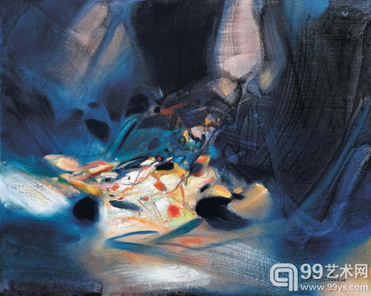 朱德群(1920-2014) 突发力量(LOT.962)