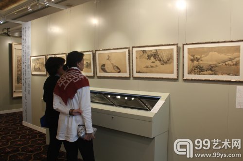 中国嘉德香港2014秋拍预展现场