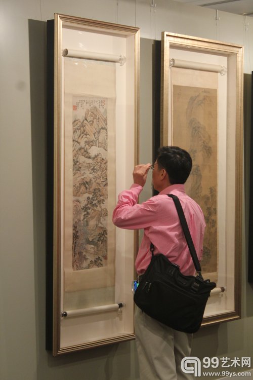 中国嘉德香港2014秋拍预展现场