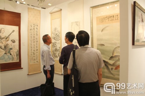 中国嘉德香港2014秋拍预展现场