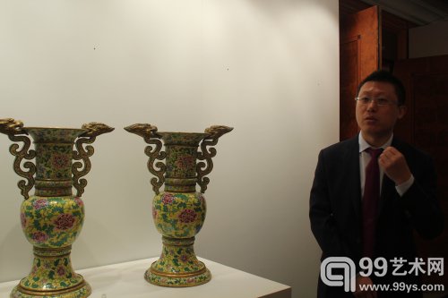 中国嘉德香港2014秋拍预展现场