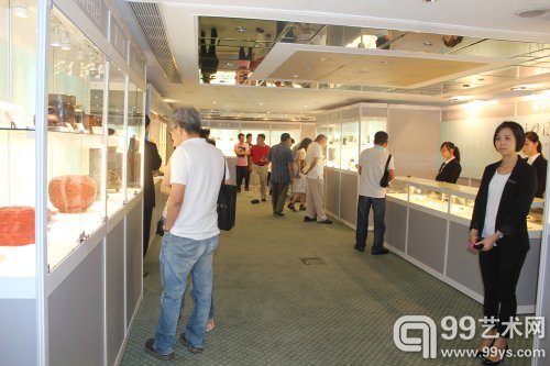 罗芙奥香港2014秋拍“清妙风致─古代文人雅物”专场预展现场