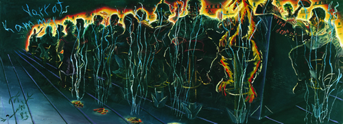 Jorg Immendorff 《Vorrataskammer》 1983年
