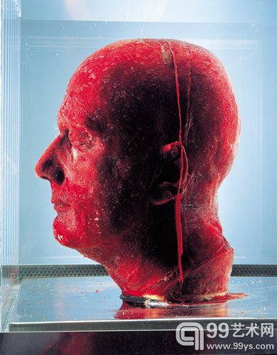 Marc Quinn 《Self, 2001, Blood》