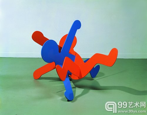 Keith Haring 《Untitled(Breakers)》 1987年