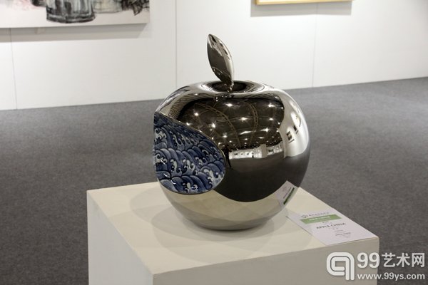展览现场呈现作品