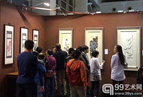 发扬民族文化——齐白石作品展现场