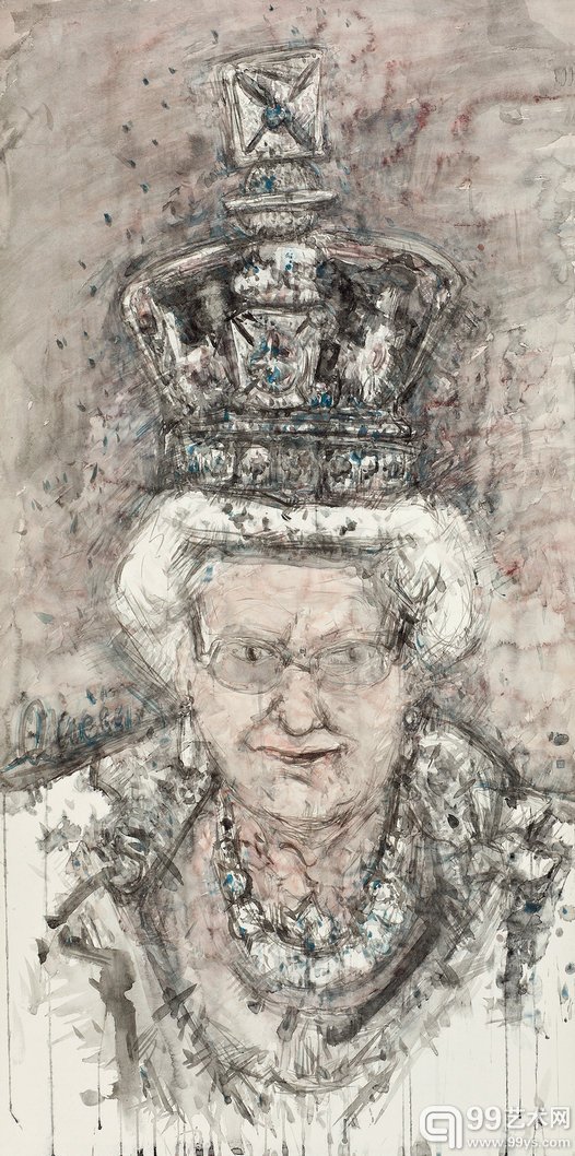 6.Wang Yu 《The Queen》, 成交价1.48万美元