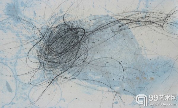 李康旭 《Invisible Space》 90x145cm 综合材料 2014