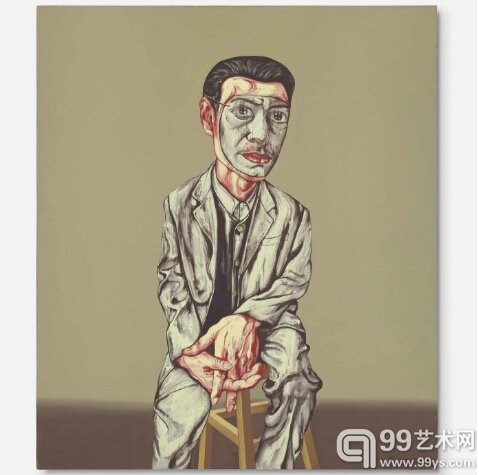 2.曾梵志作品，估价85-120万英镑