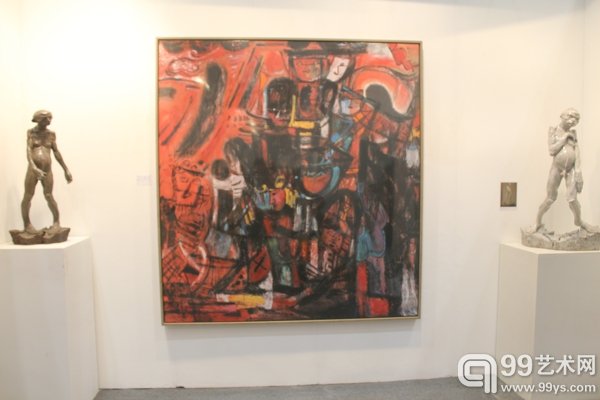 CIGE雅昌艺术家推荐展 郑元无展览现场