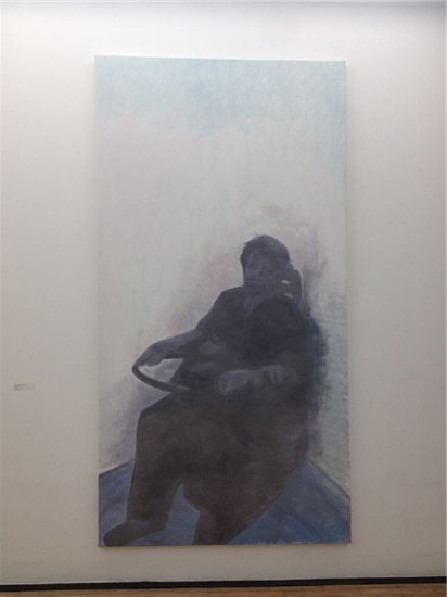 《Driver》，吕克·图伊斯曼，布面油画，2010