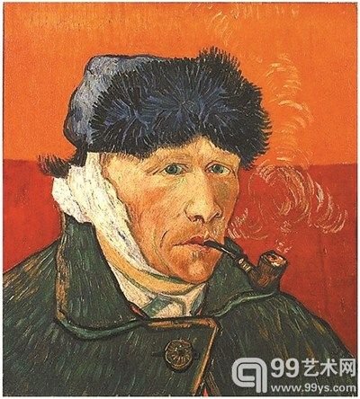 《自画像》梵·高