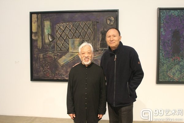 艺术家毛旭辉与栗宪庭