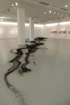 “《文明》第二回： 榆林”展览现场，2014.