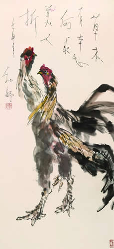 鸡14 （1992）印刷119x54