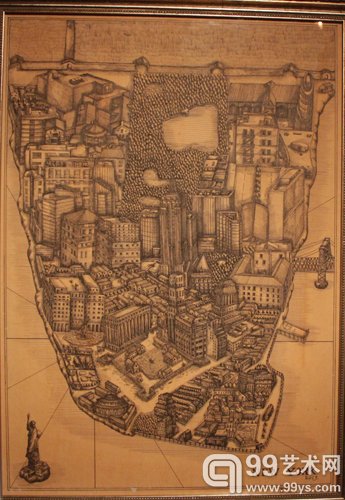 异托邦——澳门当代艺术八人展展览现场艺术家作品