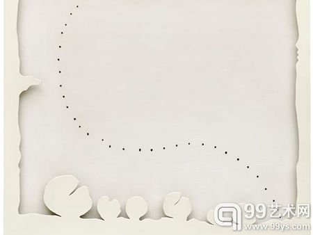 Lucio Fontana, Teatrino (1965)，价值500,000英镑