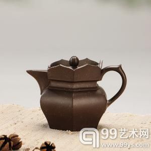 周桂珍制僧帽壶