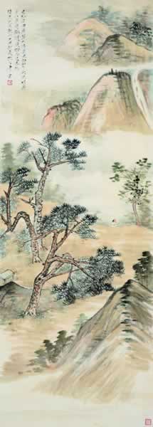 唐云（1910-1993）风动翠欲流