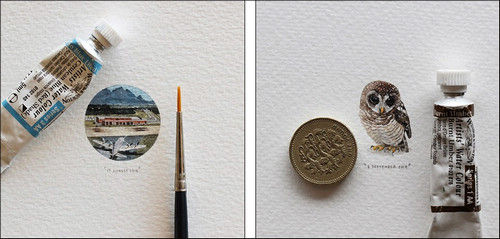 卢茨的作品最初名为《365 Postcards For Ants Project》，她非常喜欢这个计划，希望能一直保持下去。她还计划将自己今年晚些时候的婚礼情景绘制下来。