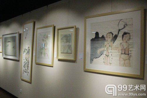 “新文人画的价值”、“‘学院新水墨’与当代审美的新趋向”学术研讨会现场:部分作品赏析