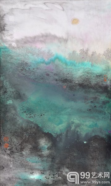 活动现场展出作品