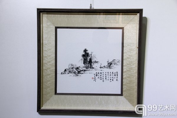 活动现场展出作品