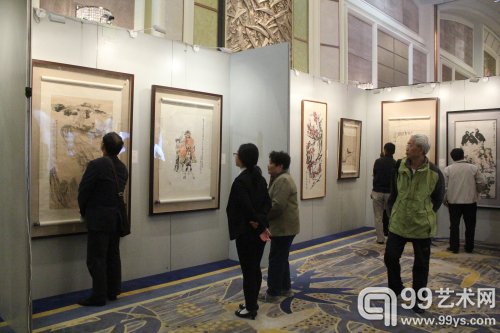 翰海2014秋拍预展现场