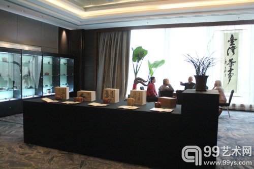 翰海2014秋拍预展现场