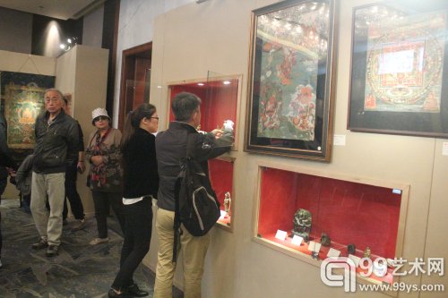 翰海2014秋拍预展现场
