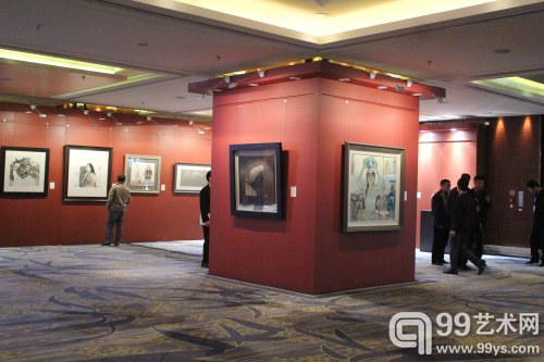 翰海2014秋拍预展现场